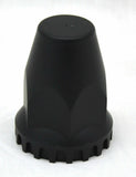UP Front Axle Cover Matte Black 33 mm Screw-on Lug Nuts Cone Hub Cap #10339 Each
