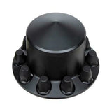 UP Rear Axle Cover Matte Black 33 mm Screw-On Lug Nuts Cone Hub Cap #10340 Each