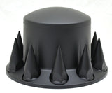 UP Rear Axle Cover 33mm Spike Thread/Screw-On Dome Cap Matte Black #10342 1-Kit