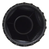 UP Rear Axle Cover 33mm Spike Thread/Screw-On Dome Cap Matte Black #10342 1-Kit
