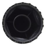 UP Rear Axle Cover 33mm Spike Thread/Screw-On Dome Cap Matte Black #10342 1-Kit