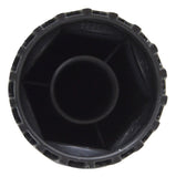 UP Rear Axle Cover 33mm Spike Thread/Screw-On Dome Cap Matte Black #10342 1-Kit