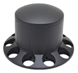 UP Rear Axle Cover 33mm Spike Thread/Screw-On Dome Cap Matte Black #10342 1-Kit