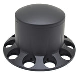 UP Rear Axle Cover 33mm Spike Thread/Screw-On Dome Cap Matte Black #10342 1-Kit
