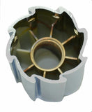 Lug Nut Covers 33 mm Screw-On Sonic Flat Top Plastic 3 1/2" #10348 Set of 40