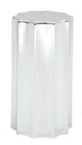 Lug Nut Cover 33 mm Screw-On Starburst Flat Top Plastic 4" GG#10352 Set of 20
