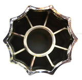 Lug Nut Cover 33 mm Screw-On Starburst Flat Top Plastic 4" GG#10352 Set of 40