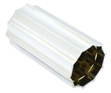 Lug Nut Cover 33 mm Screw-On Starburst Flat Top Plastic 4" GG#10352 Set of 40