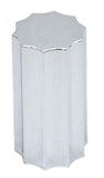 Lug Nut Cover 33 mm Screw-On Starburst Flat Top Plastic 4" GG#10352 Set of 5