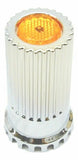 Lug Nut Covers 33mm Push-On Flat Top Amber Reflector 4" GG#10360 Set of 5