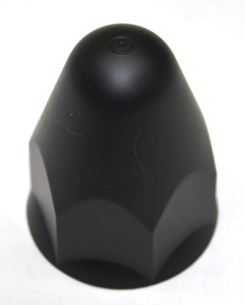 Lug Nut Covers for 1-1/2" Nuts Bullet 2 3/4" Tall Matte Black UP10361- 60 Pcs