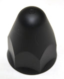 Lug Nut Covers for 1-1/2" Nuts Bullet 2 3/4" Tall Matte Black UP10361- 60 Pcs