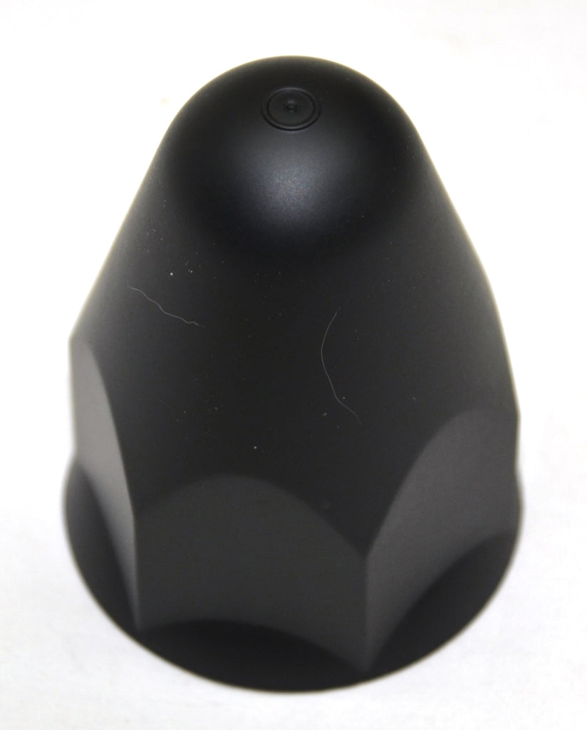 Lug Nut Covers for 1-1/2" Nuts Bullet 2 3/4" Tall Matte Black UP10361- 60 Pcs