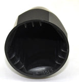 Lug Nut Covers for 1-1/2" Nuts Bullet 2 3/4" Tall Matte Black UP10361- 60 Pcs
