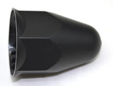Lug Nut Covers for 1-1/2" Nuts Bullet 2 3/4" Tall Matte Black UP10361- 60 Pcs