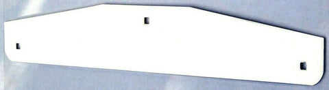 Chrome Mud Flap 24x4 Bottom Weight Plate Bolt On Semi Truck Trailer UP10416