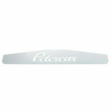 Rear Bottom Mud Flap Plate PETERCAR 24" X 4" Chrome Stud Mount #10434 Each