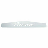 Rear Bottom Mud Flap Plate PETERCAR 24" X 4" Chrome Stud Mount #10434 Each