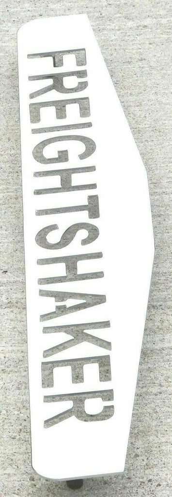 UP Mud Flap Plate/Weight Bottom 24"X4" FREIGHTSHAKER Chrome Stud Mnt #10436 Pair