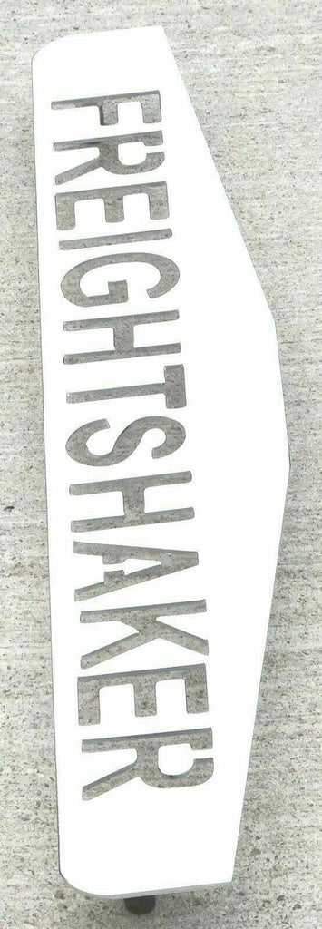 UP Mud Flap Plate/Weight Bottom 24"X4" FREIGHTSHAKER Chrome Stud Mnt #10436 Pair