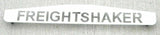 UP Mud Flap Plate/Weight Bottom 24"X4" FREIGHTSHAKER Chrome Stud Mnt #10436 Pair