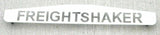 UP Mud Flap Plate/Weight Bottom 24"X4" FREIGHTSHAKER Chrome Stud Mnt #10436 Pair