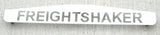 UP Mud Flap Plate/Weight Bottom 24"X4" FREIGHTSHAKER Chrome Stud Mnt #10436 Each