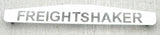 UP Mud Flap Plate/Weight Bottom 24"X4" FREIGHTSHAKER Chrome Stud Mnt #10436 Each