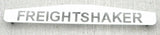 UP Mud Flap Plate/Weight Bottom 24"X4" FREIGHTSHAKER Chrome Stud Mnt #10436 Each