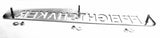 UP Mud Flap Plate/Weight Bottom 24"X4" FREIGHTSHAKER Chrome Stud Mnt #10436 Each