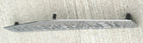 UP Mud Flap Plate/Weight Bottom 24"X4" FREIGHTSHAKER Chrome Stud Mnt #10436 Each