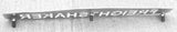 UP Mud Flap Plate/Weight Bottom 24"X4" FREIGHTSHAKER Chrome Stud Mnt #10436 Each