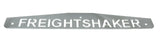 Rear Mudflap Plate FREIGHTSHAKER Bolt-on 24x4 Chrome UP#10440 Pair