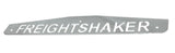 Rear Mudflap Plate FREIGHTSHAKER Bolt-on 24x4 Chrome UP#10440 Pair
