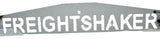 Rear Mudflap Plate FREIGHTSHAKER Bolt-on 24x4 Chrome UP#10440 Pair