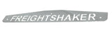 Rear Mudflap Plate FREIGHTSHAKER Bolt-on 24x4 Chrome UP#10440 Pair