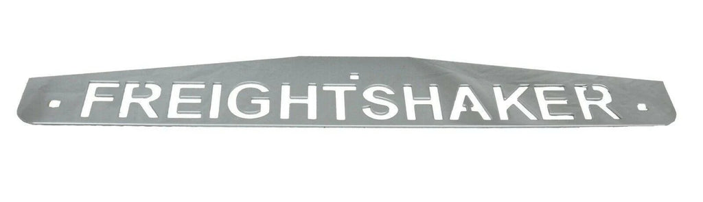 Rear Mudflap Plate FREIGHTSHAKER Bolt-on 24x4 Chrome UP#10440 Each