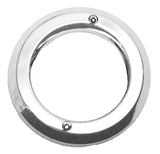 UP Light Bezel/Trim for 2" Round Light Plain Chrome Plastic 2 Screw #10458 Pair