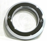 UP Light Bezel/Trim for 2" Round Light Plain Chrome Plastic 2 Screw #10458 Pair