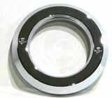 UP Light Bezel/Trim for 2" Round Light Plain Chrome Plastic 2 Screw #10458 Pair
