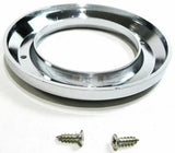 UP Light Bezel/Trim for 2 1/2" Round Light Plain Plastic 2 Screw #10459 Each