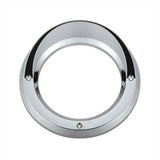 Light Bezel for 4" Round Light w/ Visor Chrome Plastic 5 3/4" OD. UP#10483 Each