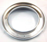 Light Bezel for 4" Round Light w/ Visor Chrome Plastic 5 3/4" OD. UP#10483 Each