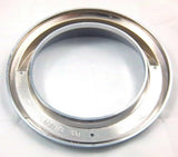 Light Bezel for 4" Round Light w/ Visor Chrome Plastic 5 3/4" OD. UP#10483 Each