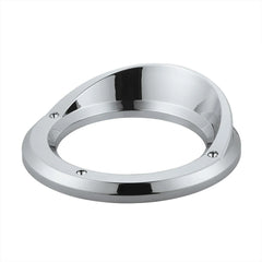 Light Bezel for 4" Round Light w/ Visor Chrome Plastic 5 3/4" OD. UP#10483 Each