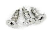 Light Grommet Bezel for 4” Round Light Plain Chrome Plastic, 3 Hole UP#10484 Ea.