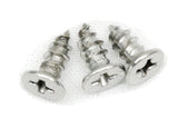 Light Grommet Bezel for 4” Round Light Plain Chrome Plastic, 3 Hole UP#10484 Ea.