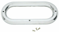 Light Grommet Bezel Cover for 6.5" Light Plain Plastic 3 Screw #10490 Each