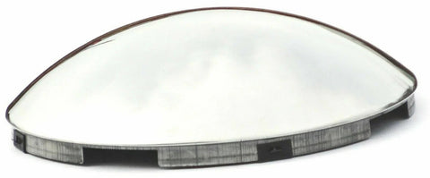 GG Front Hub Caps 4 Even Notches Dome Stainless Steel 7/16" Lip #10509 Pair