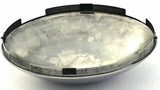 GG Front Hub Caps 4 Even Notches Dome Stainless Steel 7/16" Lip #10509 Pair
